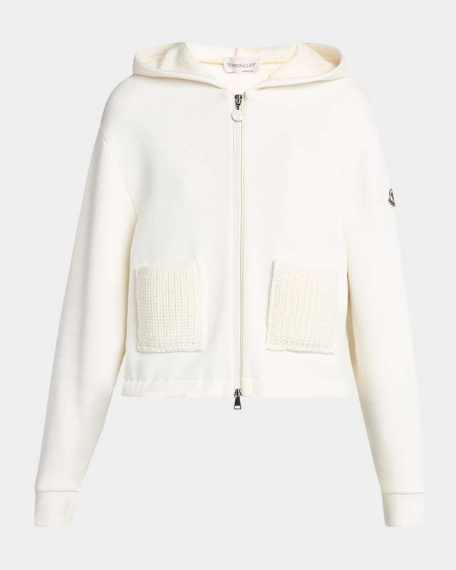 Hooded Zip-Up Cardigan